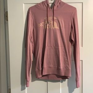 Light Pink North Face Jacket w/ Hood